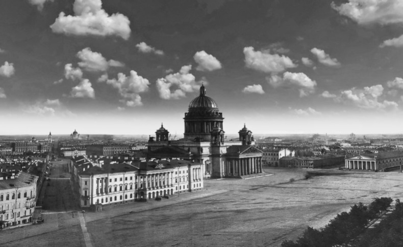 Причины безлюдья на панораме Санкт-Петербурга. 1861 или 1865?